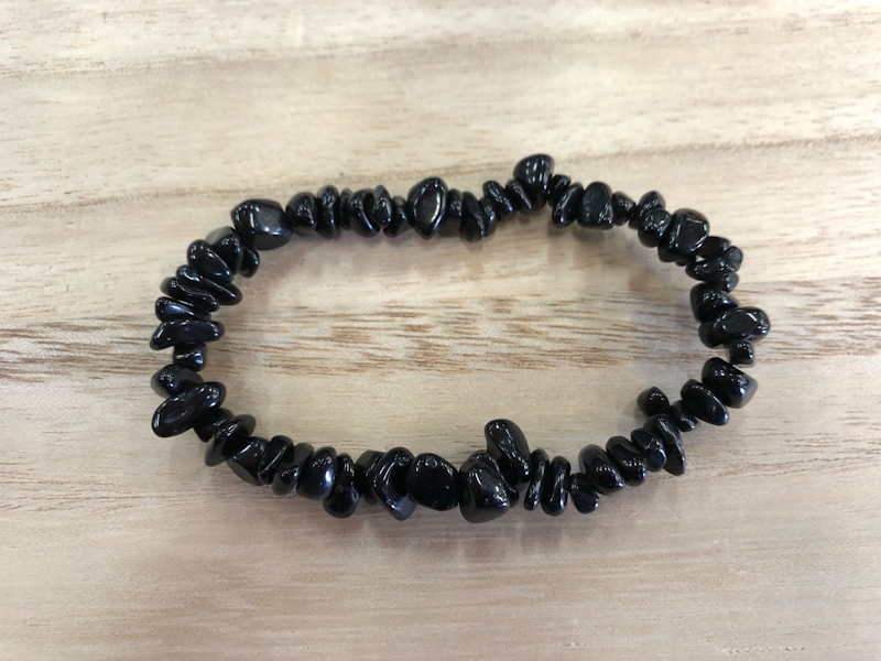 Pulsera chip obsidiana